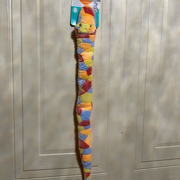 ASPCA Multicolor & - Squeakers Snake 🐍 Dog Toy 24” - Picture 3 of 5
